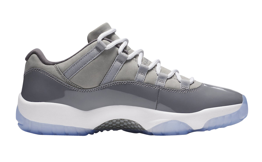 Air Jordan 11 Low Cool Grey - Apr 2018 - 528895-003