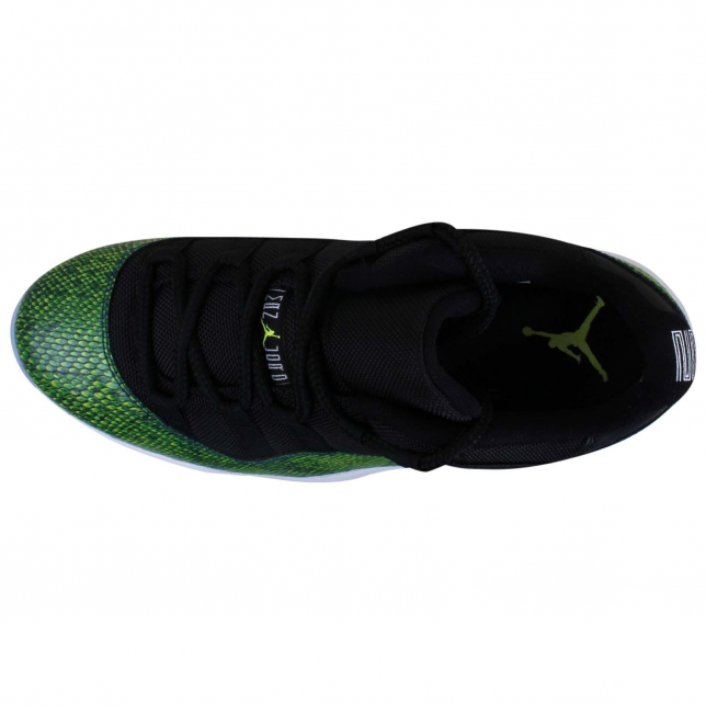 Green or Red (custom) Air Jordan 11 Low Snakeskin? @mexico…