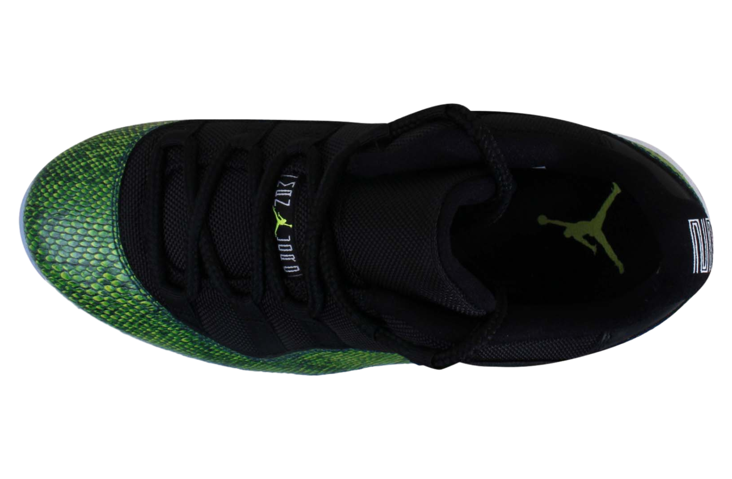 BUY Air Jordan 11 Low - Green Snakeskin | Kixify Marketplace