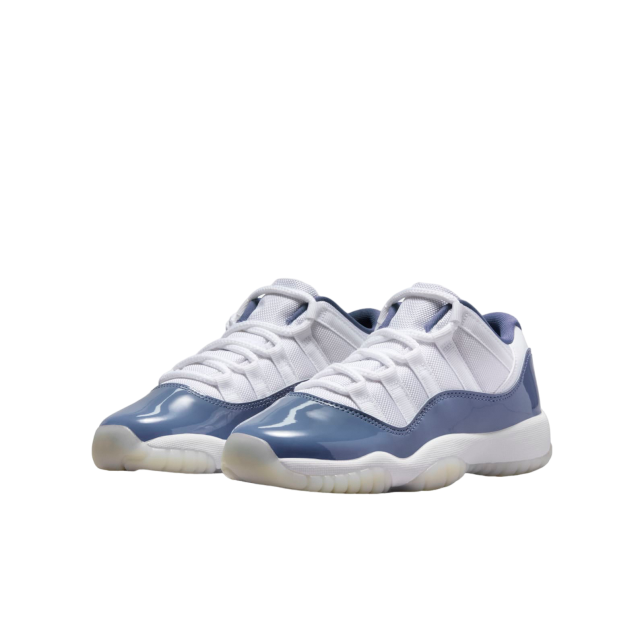 Air Jordan 11 Low GS White / Midnight Navy