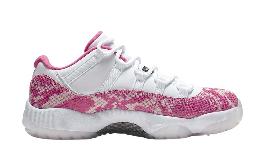 Air Jordan 11 Low WMNS Pink Snakeskin