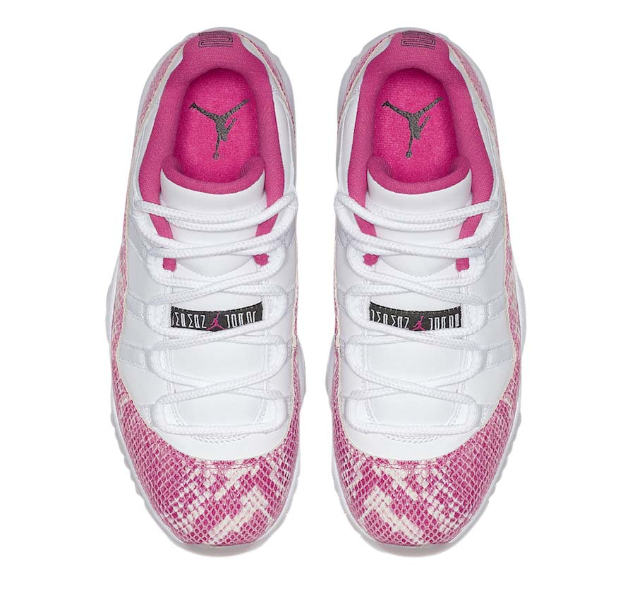 Air Jordan 11 Low WMNS Pink Snakeskin AH7860-106