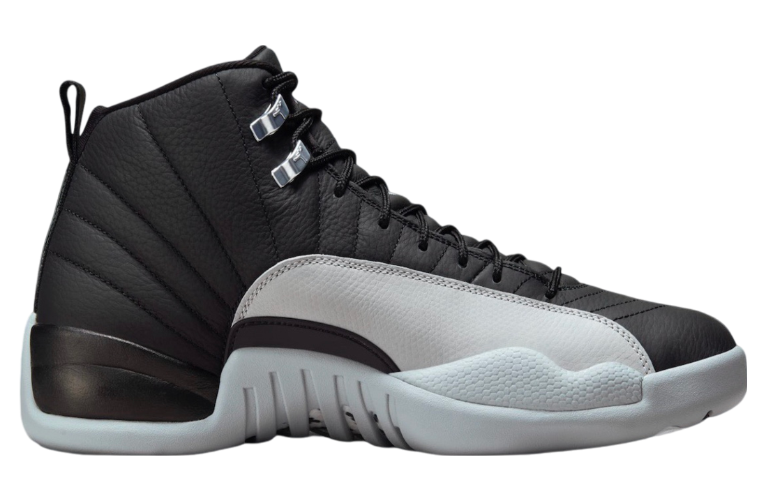 Air Jordan 12 Barons Black Wolf Grey