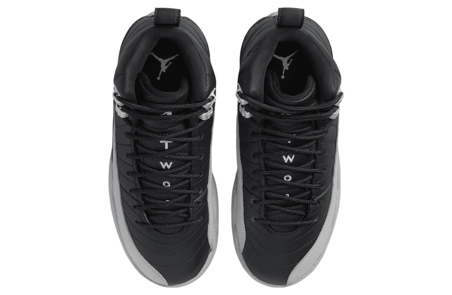 Air Jordan 12 GS Barons Black / Wolf Grey