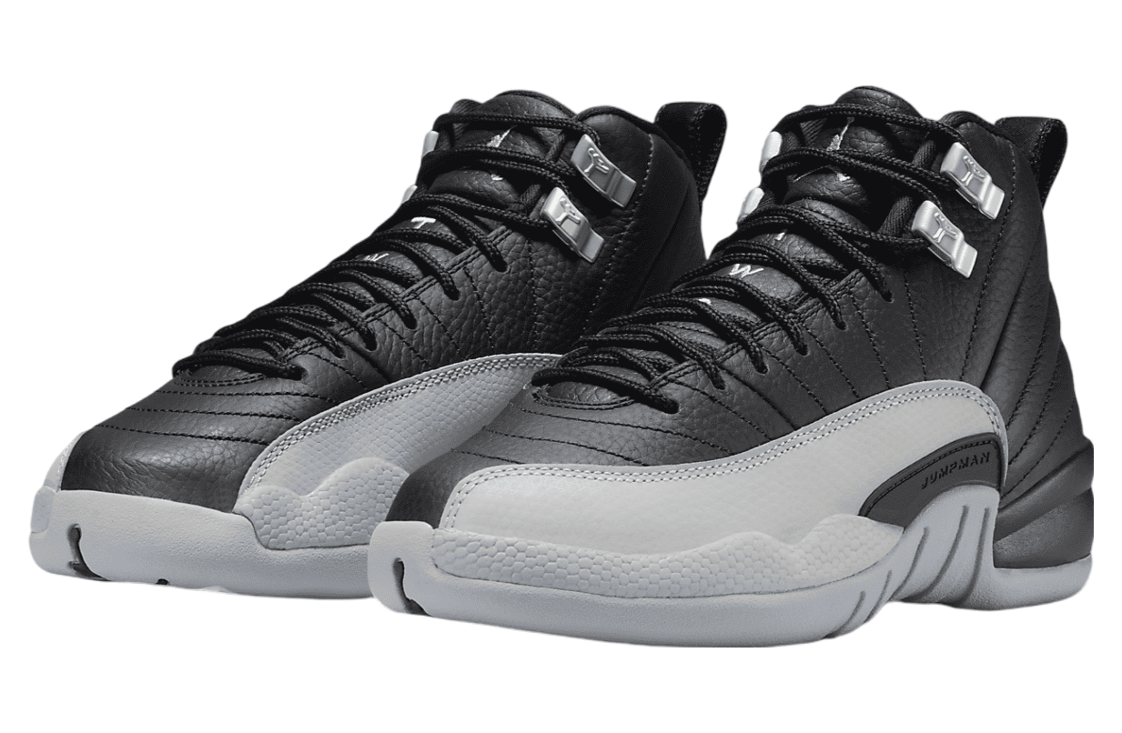 Air Jordan 12 GS Barons Black / Wolf Grey - Sep 2024 - 153265-010 ...