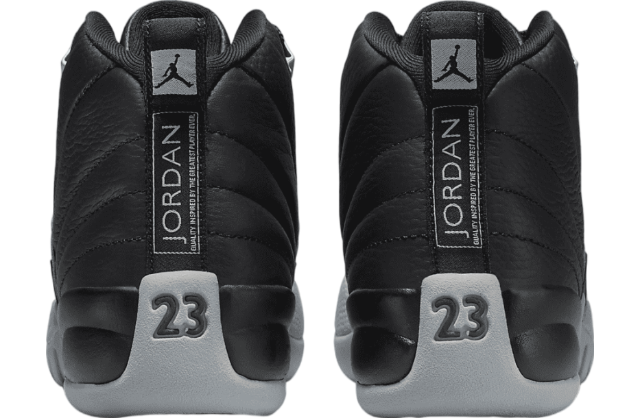 Air Jordan 12 GS Barons Black / Wolf Grey