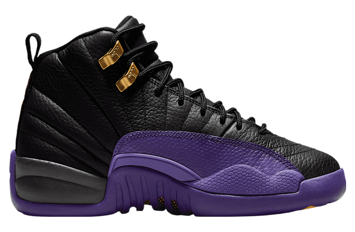 Air Jordan 12 GS Black / Metallic Gold