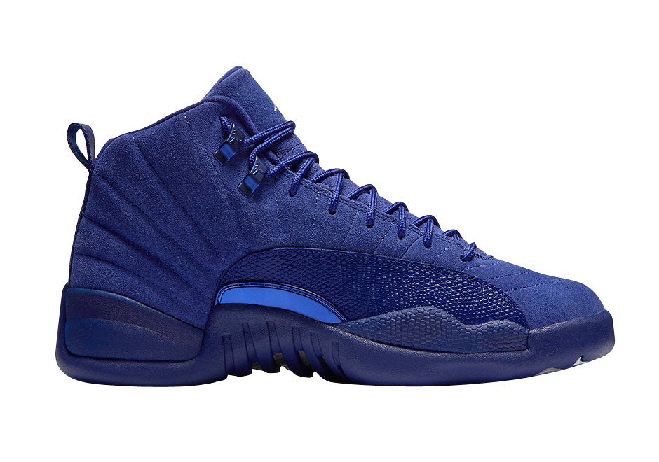 Air Jordan 12 GS Blue Suede 153265-400