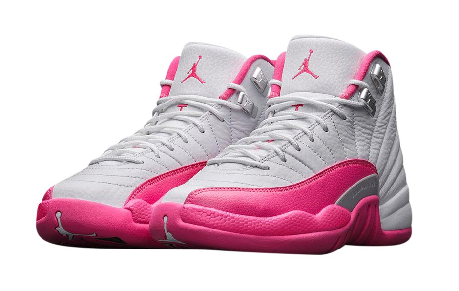 purple and pink jordans 12