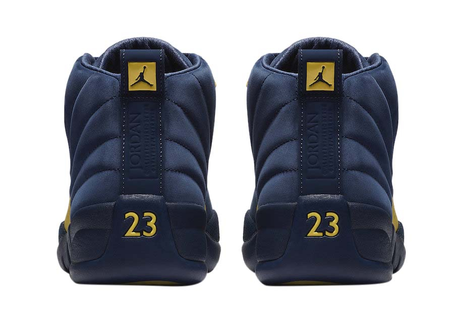 Jordan 12 retro michigan online