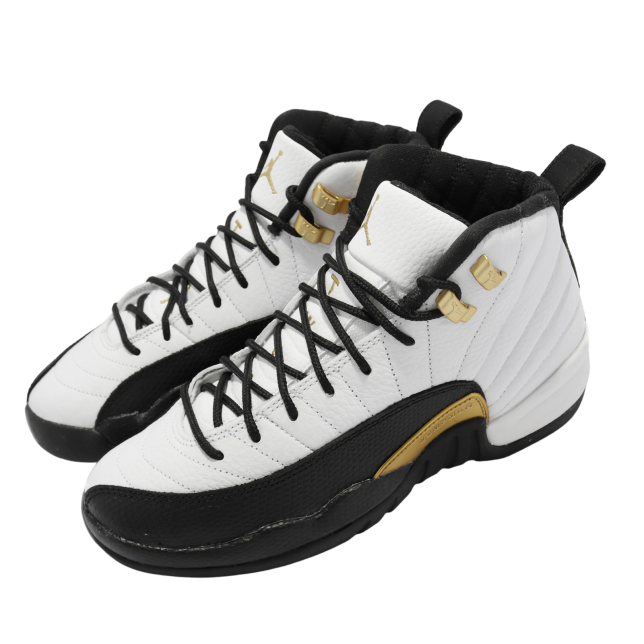 Air Jordan 12 Retro GS White / Black