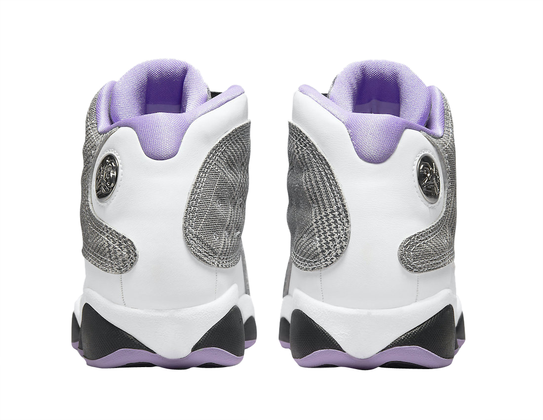 Jordan 13 white purple best sale