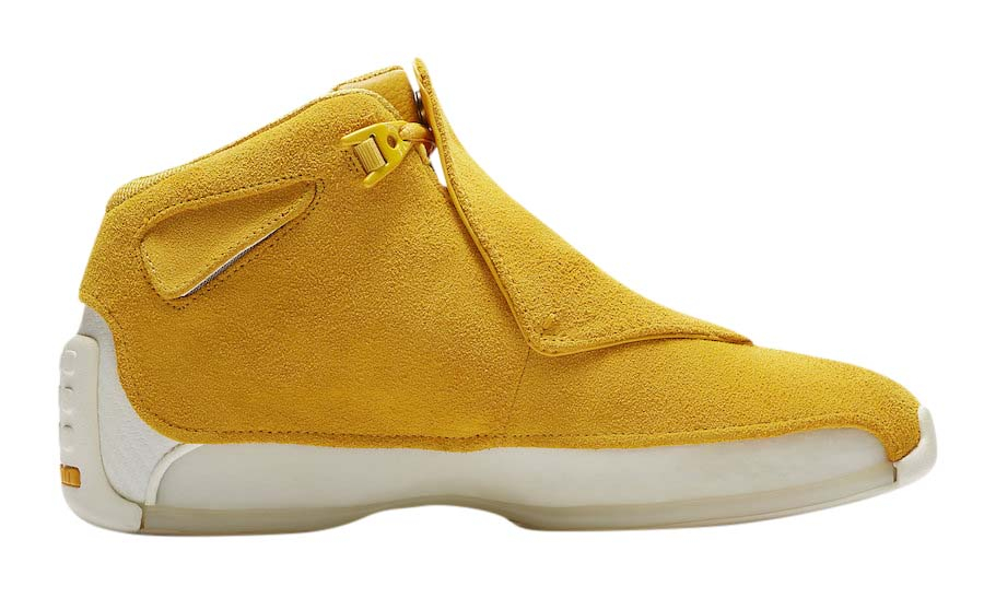 Air Jordan 18 Yellow Suede