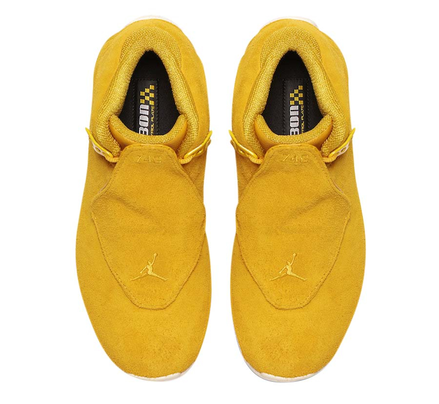 Jordan 18 yellow hotsell