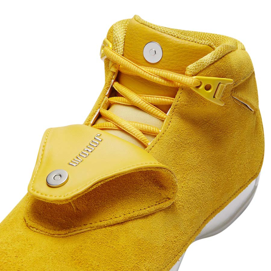 Air Jordan 18 Yellow Suede