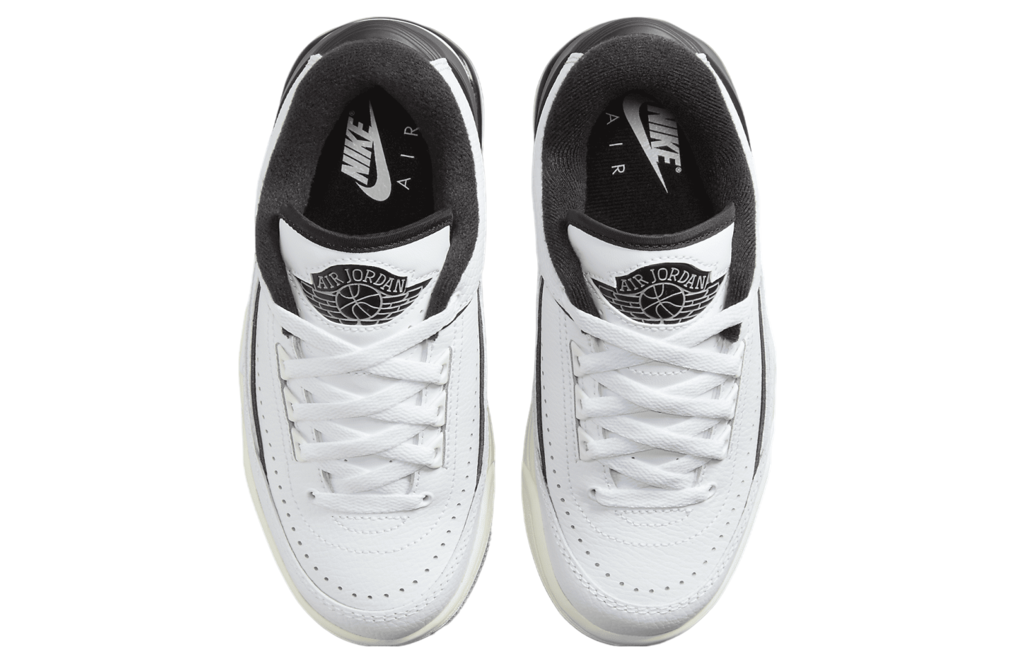 Air Jordan 2/3 GS White / Black