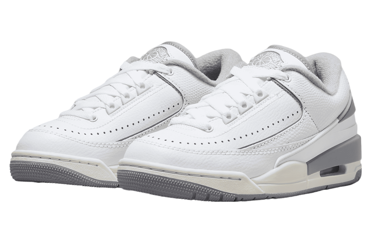 Air Jordan 2/3 GS White / Cement Grey