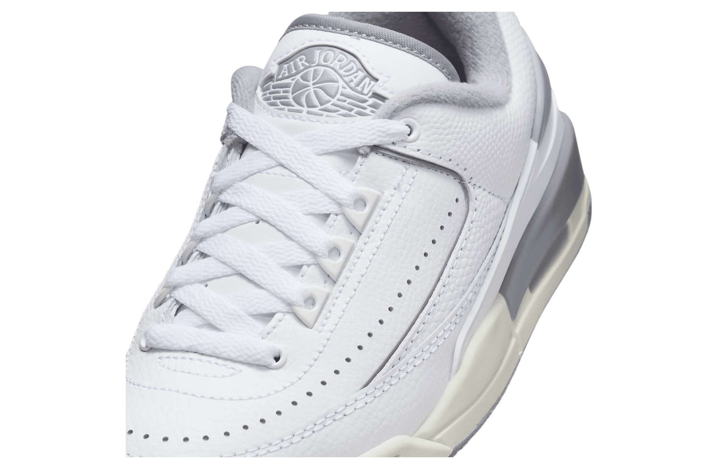 Air Jordan 2/3 GS White / Cement Grey