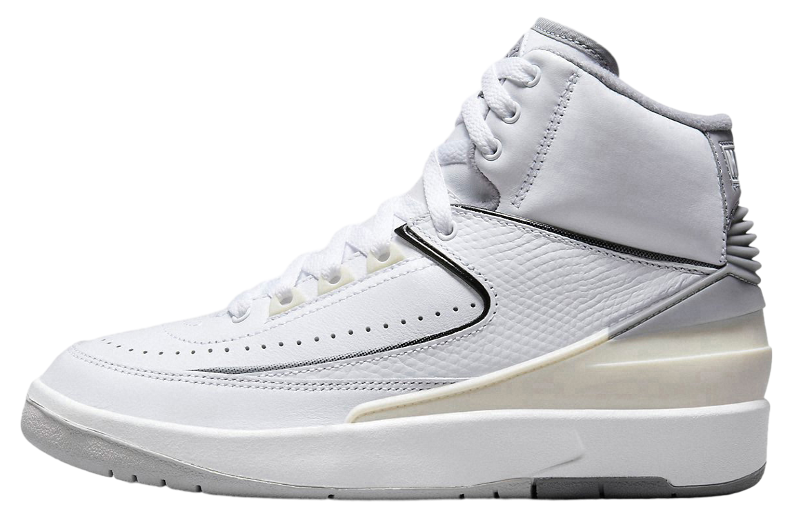Air Jordan 2 Retro GS White / Cement Grey
