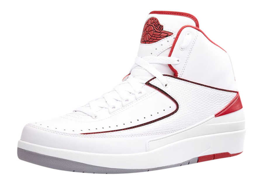 BUY Air Jordan 2 White / Red 