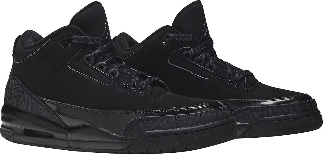 Air Jordan 3 Black Cat 2025