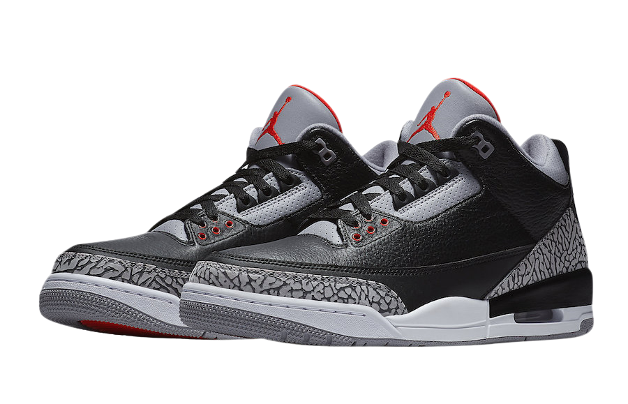 Air Jordan 3 Black Cement 2024