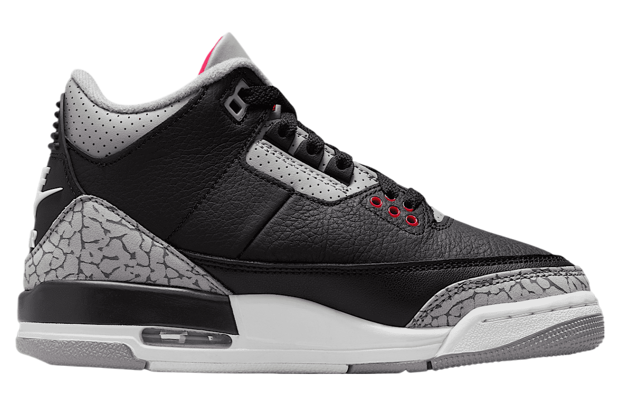 Air Jordan 3 Black Cement GS Black / Cement Grey