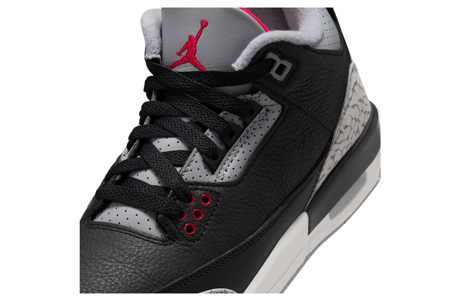 Air Jordan 3 Black Cement GS Black / Cement Grey