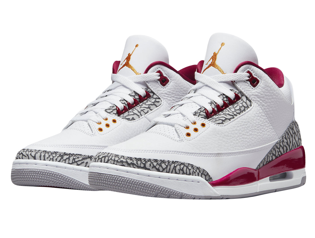 Air Jordan 3 Cardinal Red CT8532-126 - KicksOnFire.com