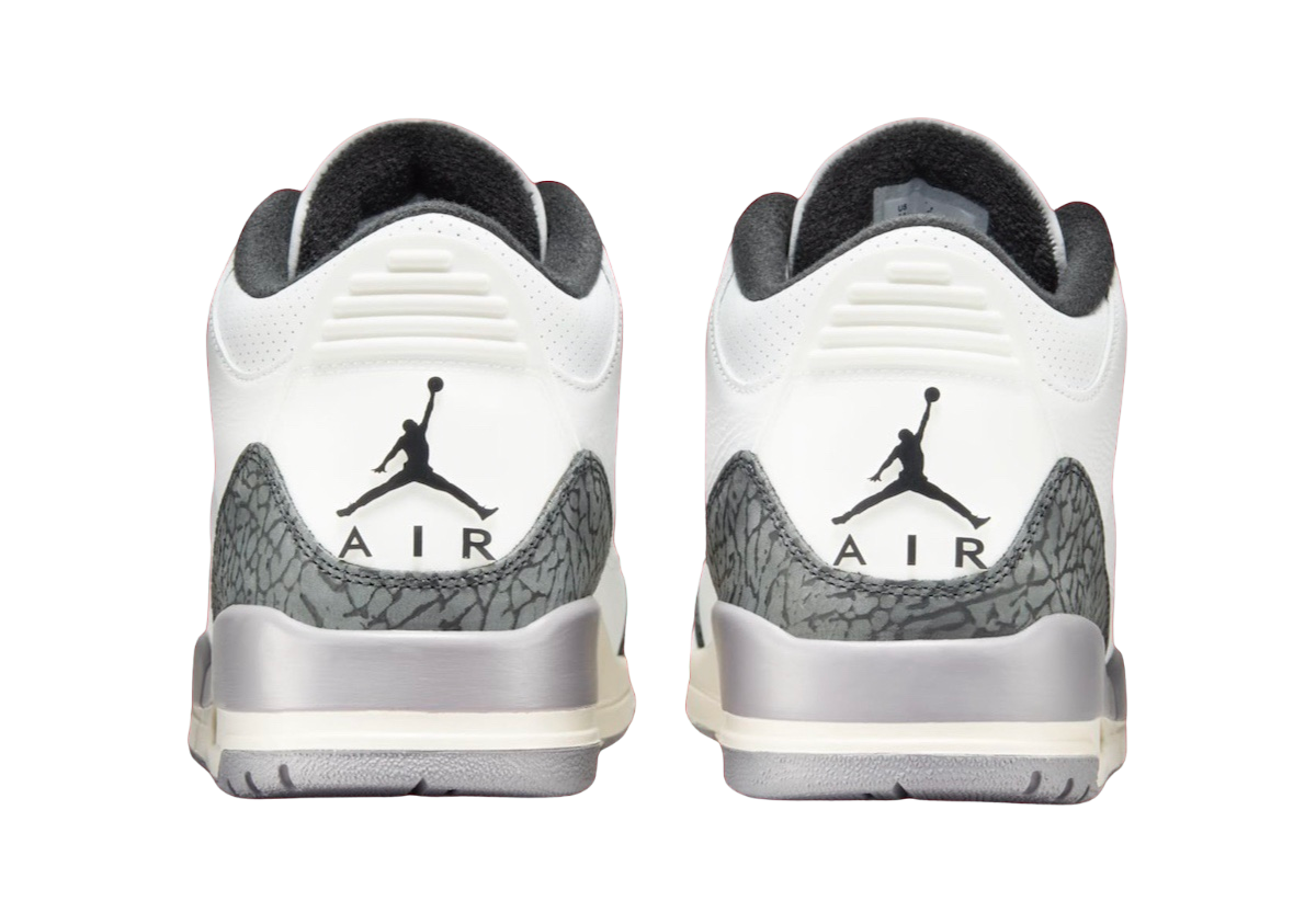 Air Jordan 3 Cement Grey - Aug 2024 - CT8532-106