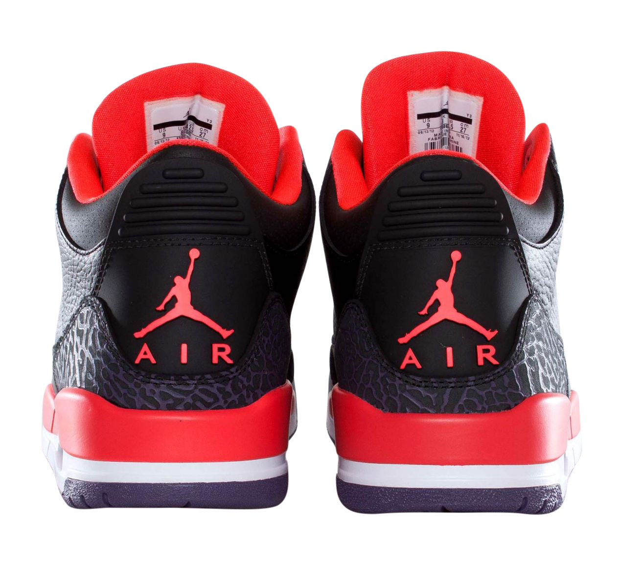 Air Jordan 3 Crimson 136064-005