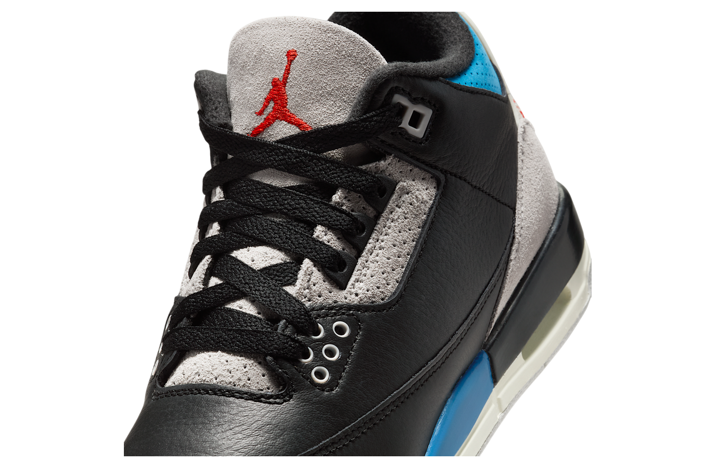 Air Jordan 3 ブラック/グレー Jordan 3 Retro OG 'Black Cement' 2018 - Air Jordan - 854262