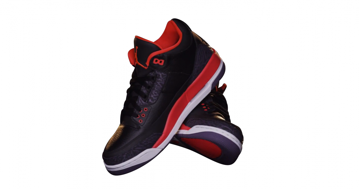 Air Jordan 3 GS Bright Crimson 398614-005