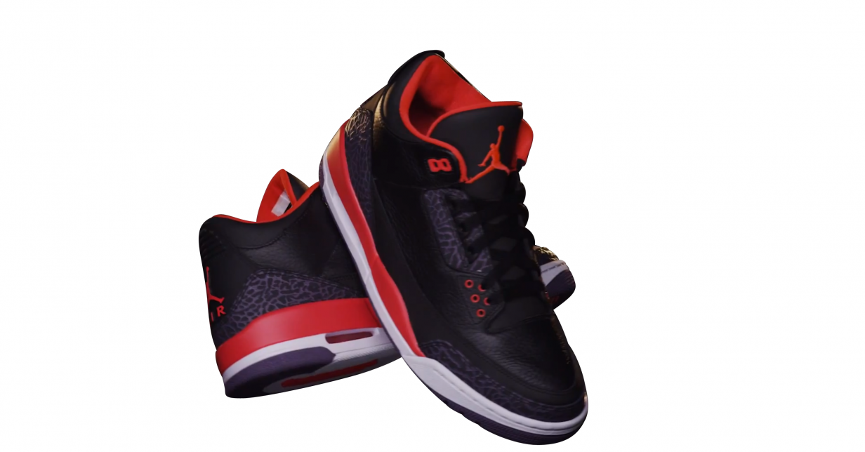 Air Jordan 3 GS Bright Crimson 398614-005