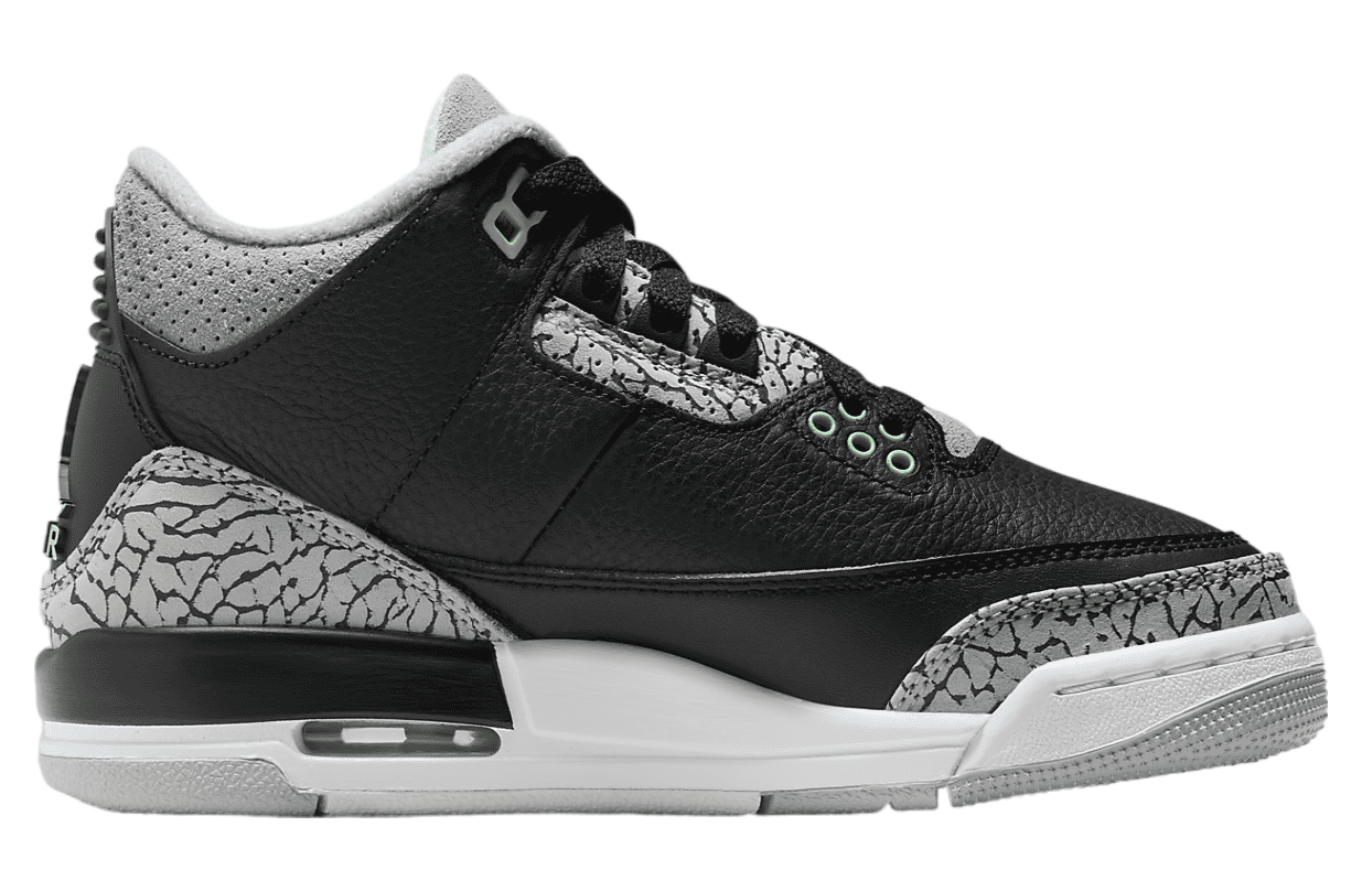 Air Jordan 3 GS Green Glow