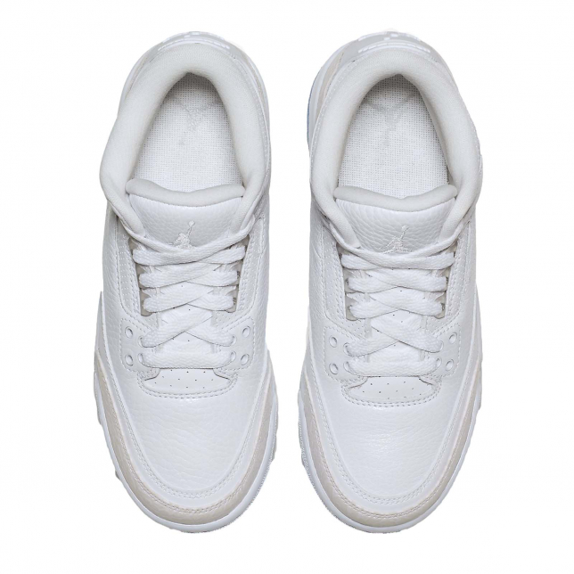 Air Jordan 3 GS Triple White - Jul 2018 - 398614111