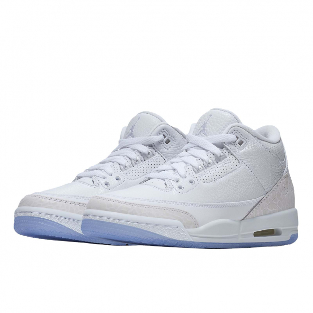 Air Jordan 3 GS Triple White - Jul 2018 - 398614111