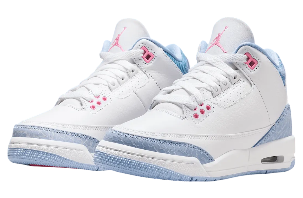 Air Jordan 3 GS White / Cobalt Bliss
