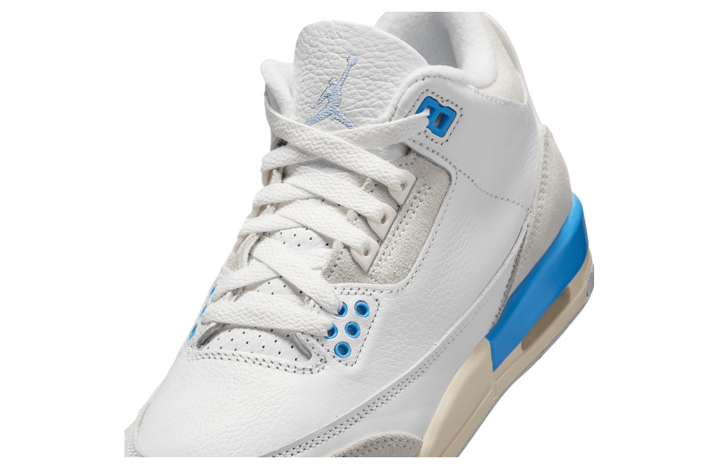 Air Jordan 3 Lucky Shorts Gs Summit White / Legend Blue