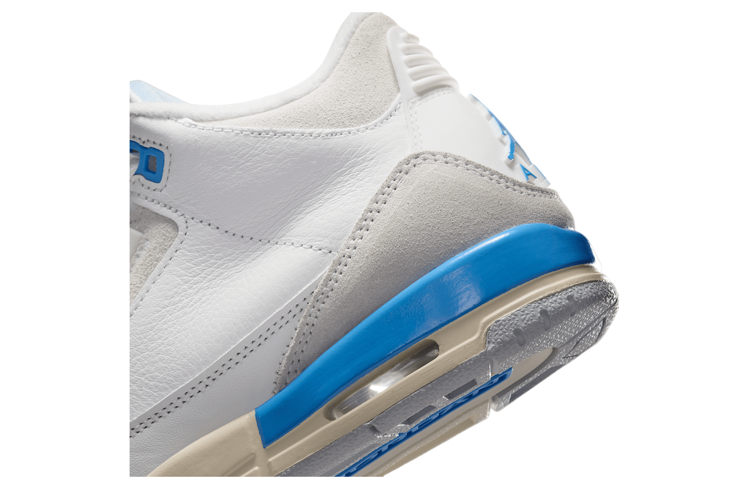 Air Jordan 3 Lucky Shorts Gs Summit White / Legend Blue