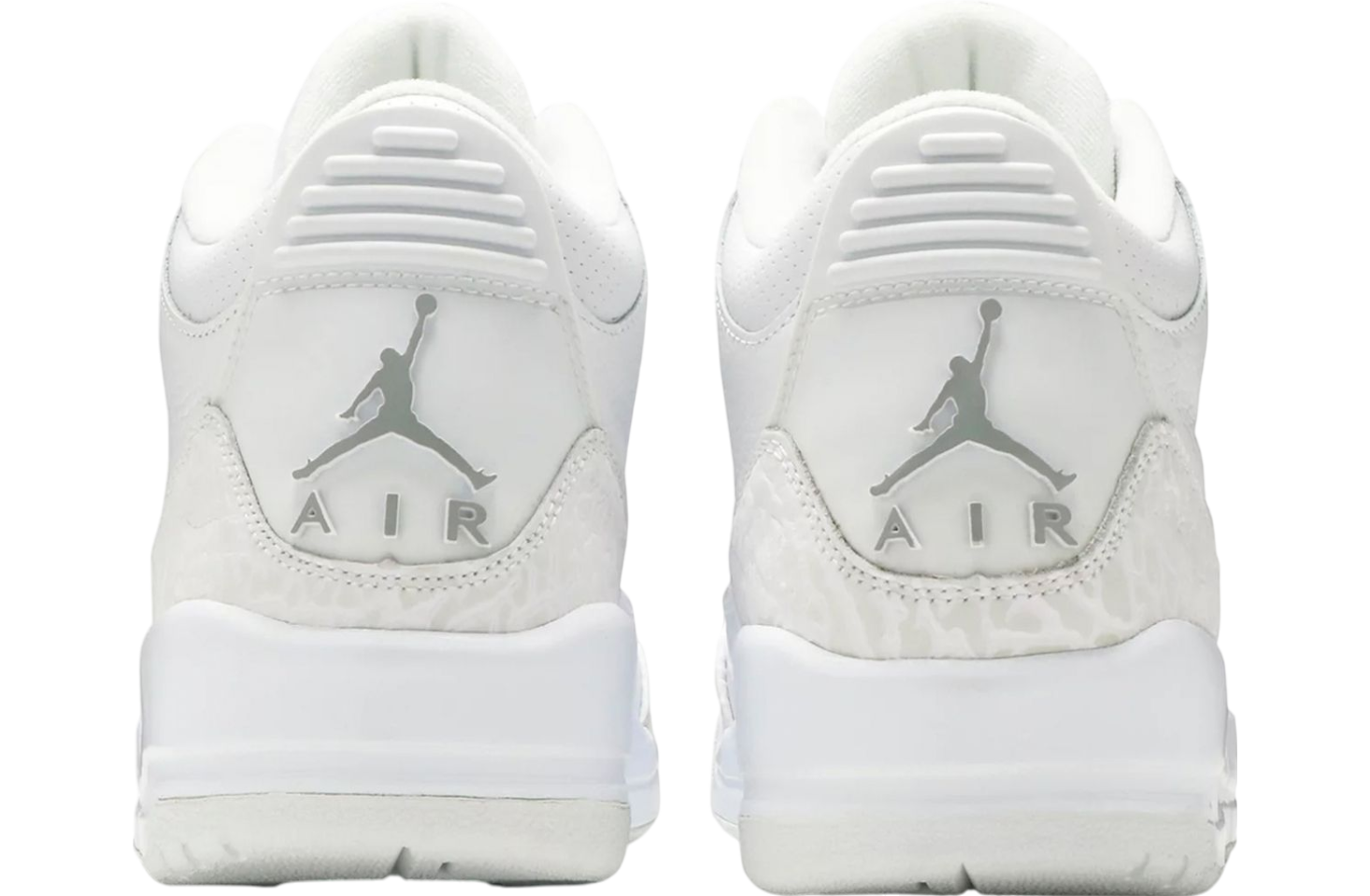 Air Jordan 3 Pure Money White / Metallic Silver