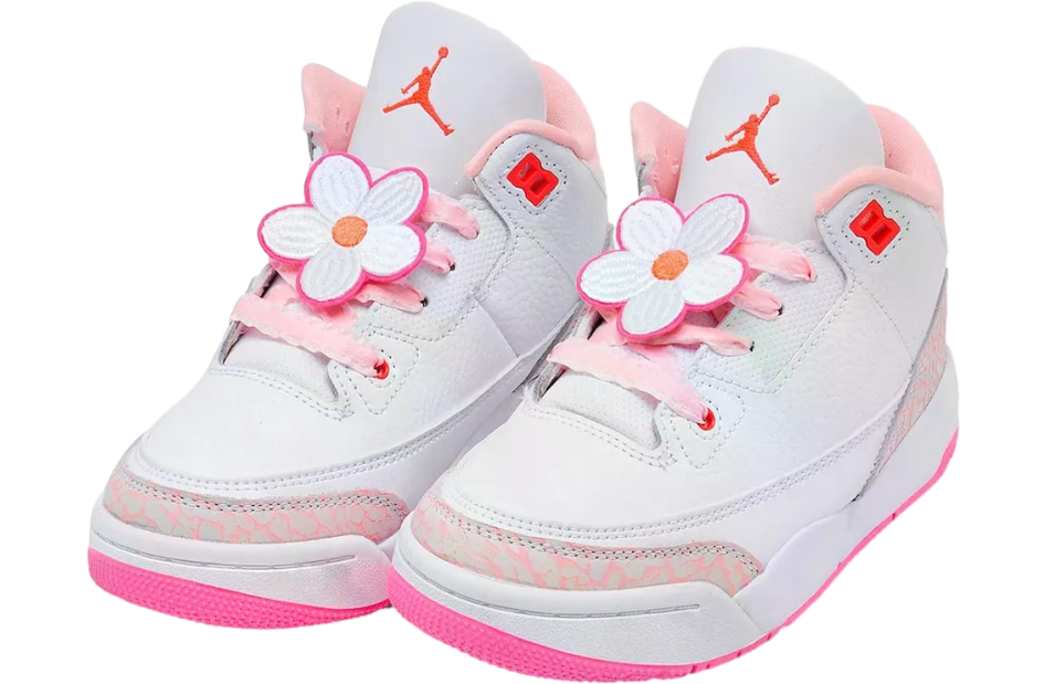 Air Jordan 3 Spring Flowers GS