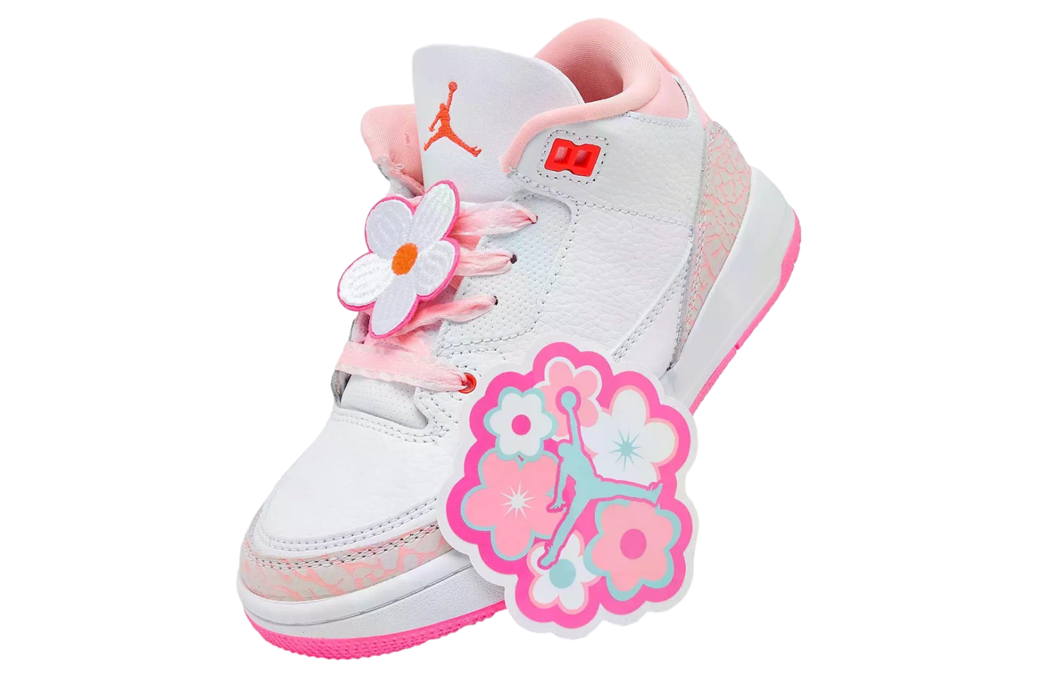 Air Jordan 3 Spring Flowers GS