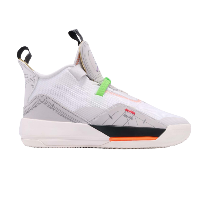 Air Jordan 33 Vast Grey / Cone