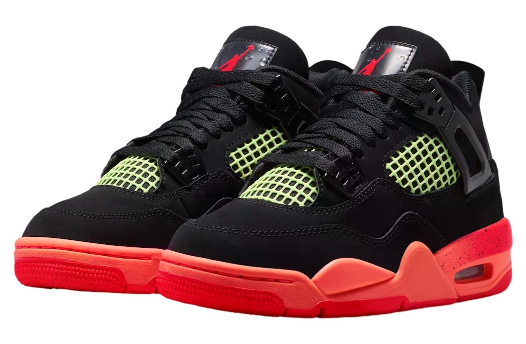 Air Jordan 4 Black / Infrared 23