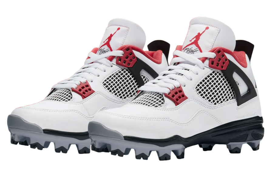 Air Jordan 4 Cleat Fire Red