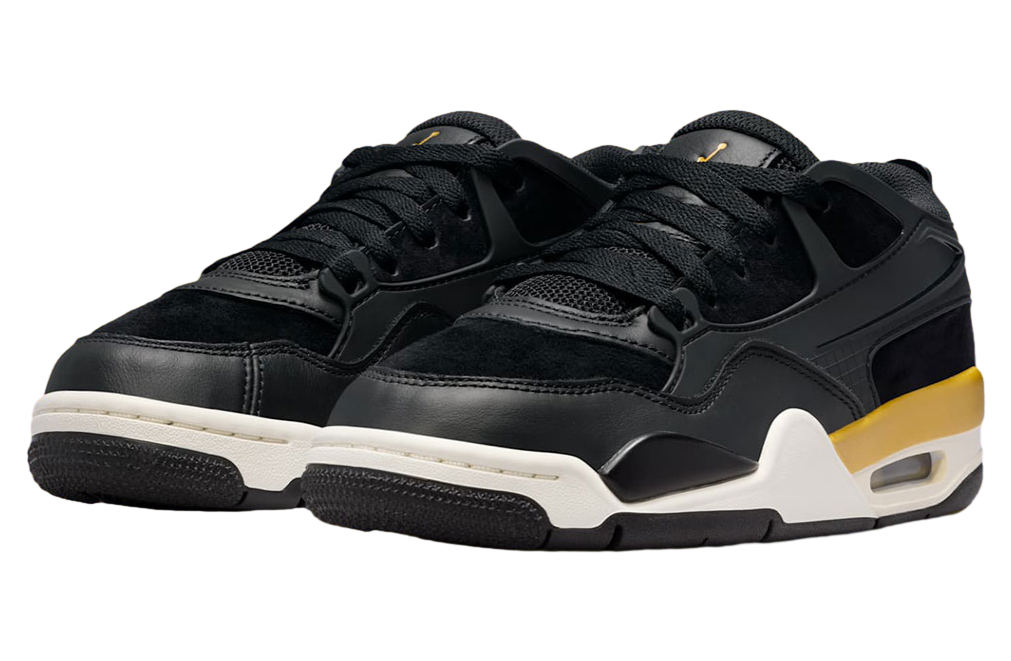 Air Jordan 4 RM GS Black / Gold