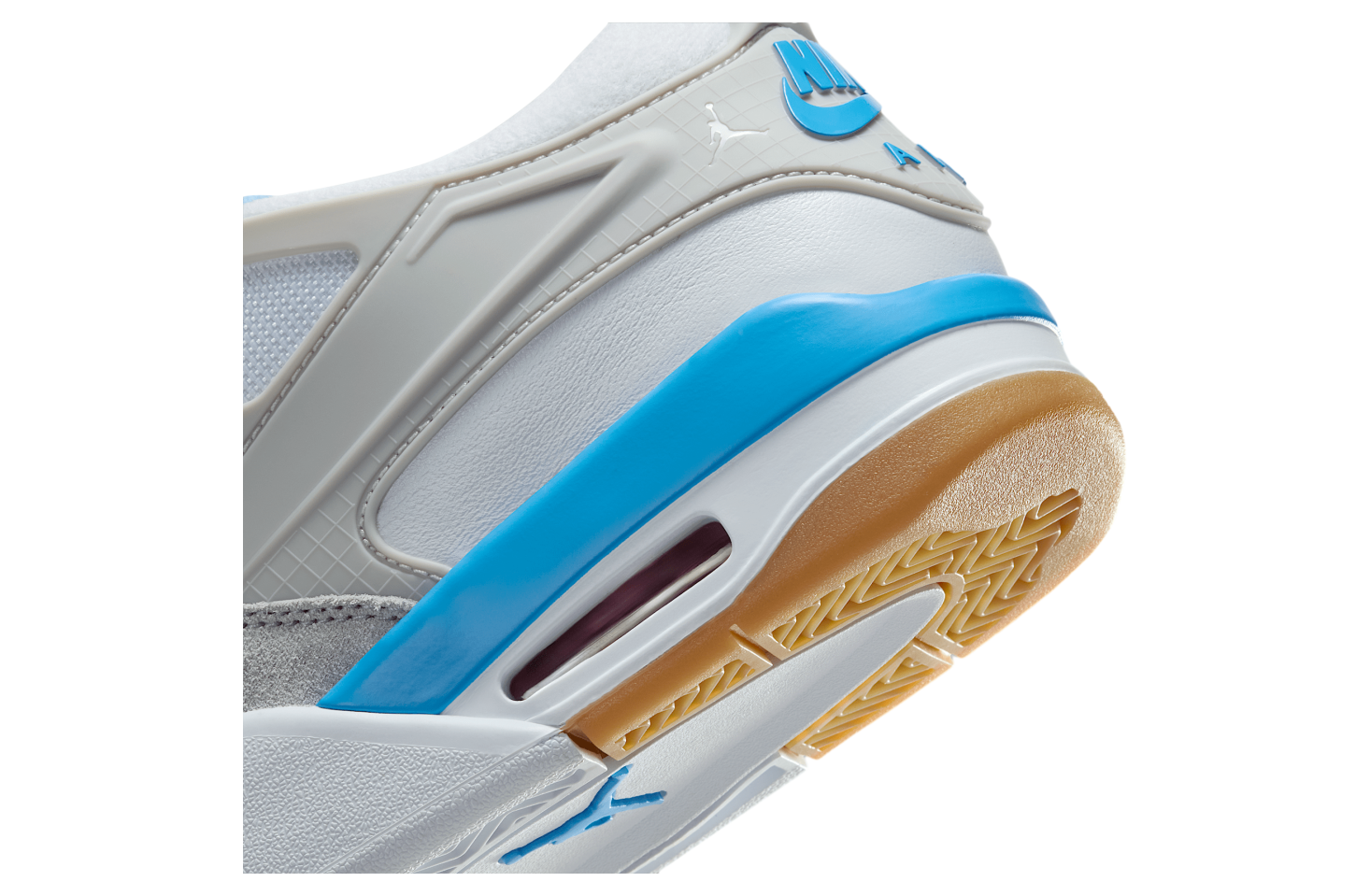 Air Jordan 4 RM GS White / Neutral Grey / Blue