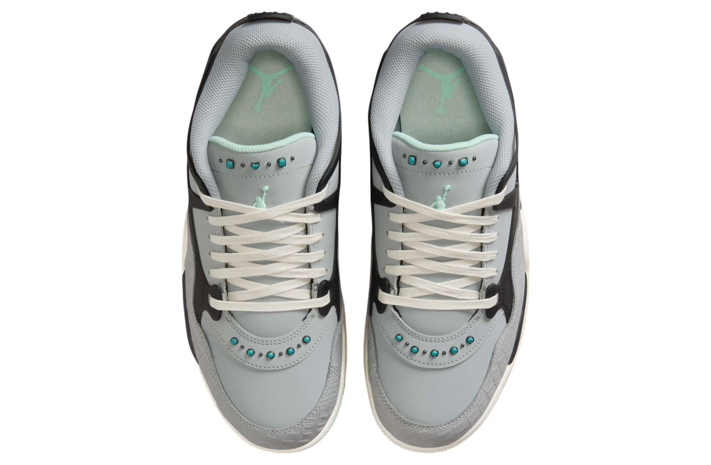 Air Jordan 4 Rm Wmns Turquoise / Stone