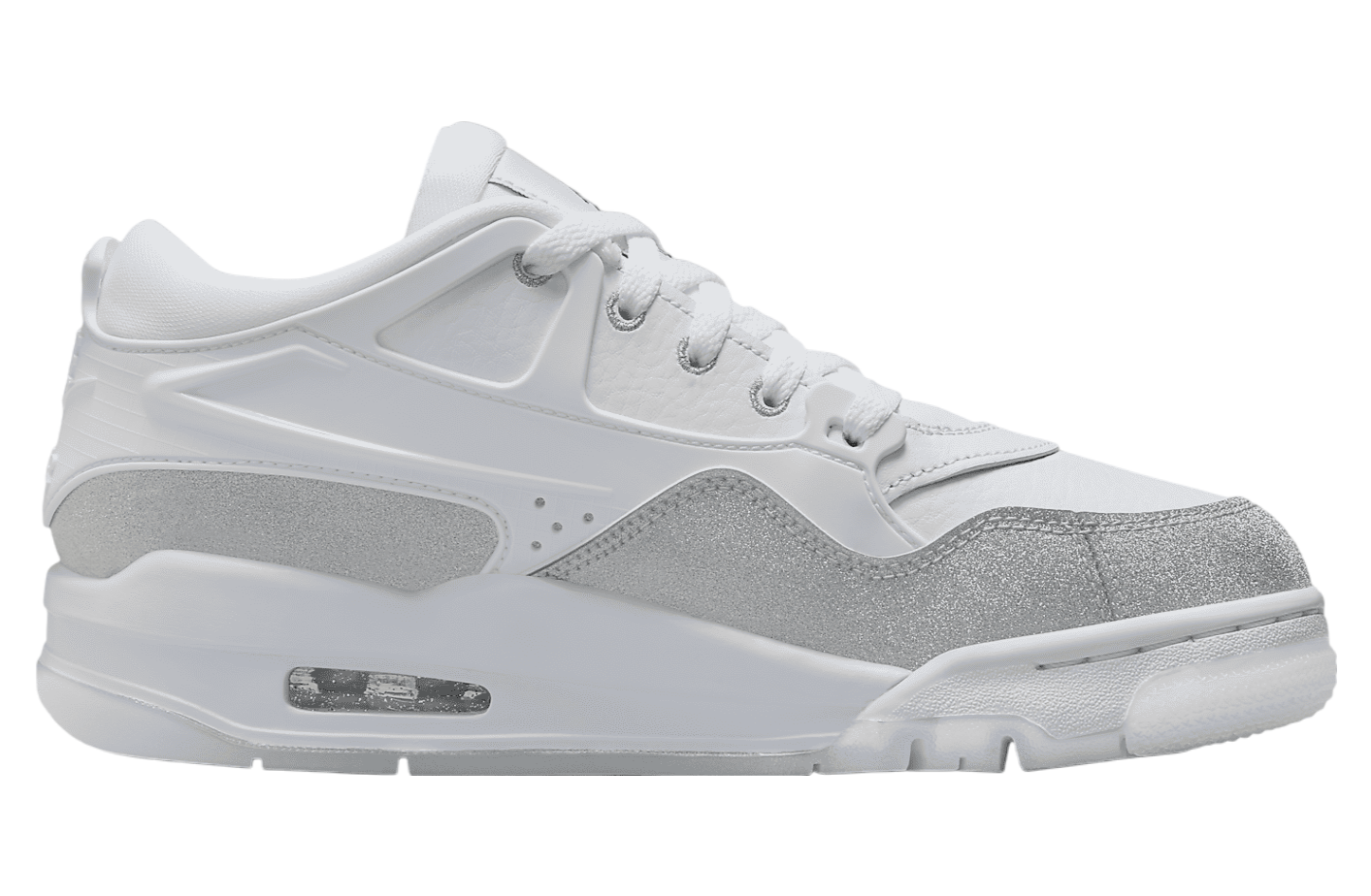 Air Jordan 4 RM WMNS White / Metallic Silver